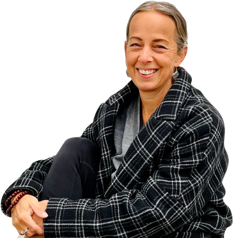 Simone Kuhrt, sitzend